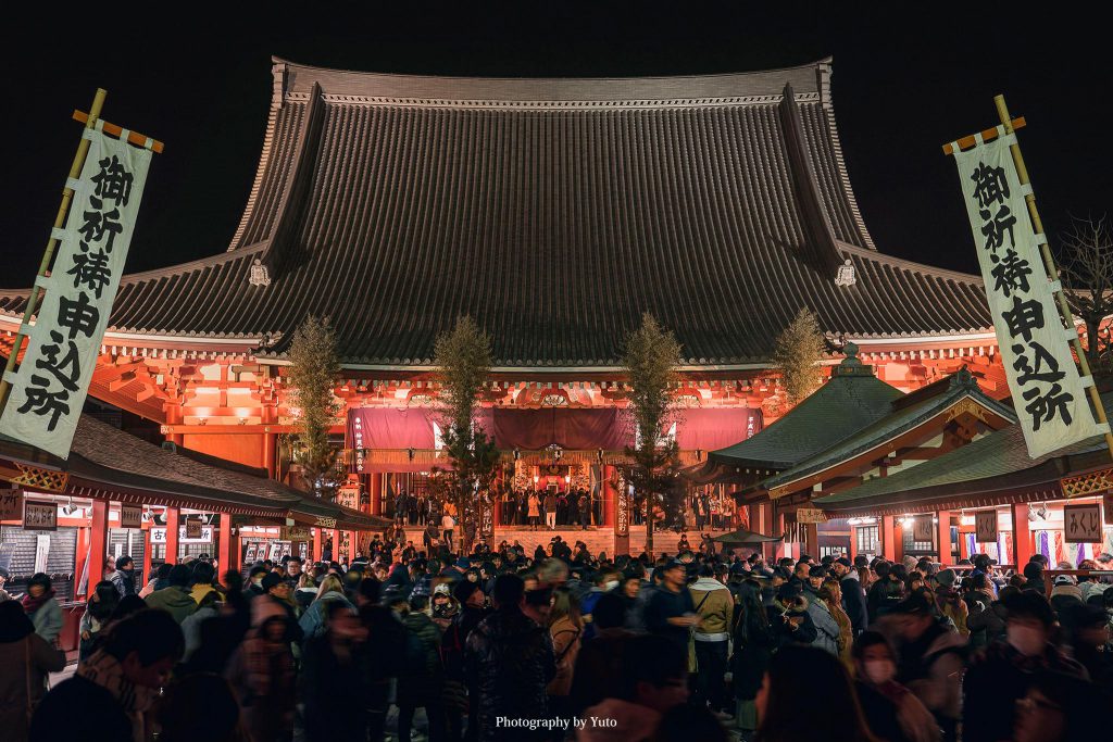 東京都台東区 浅草寺 2019/1/1